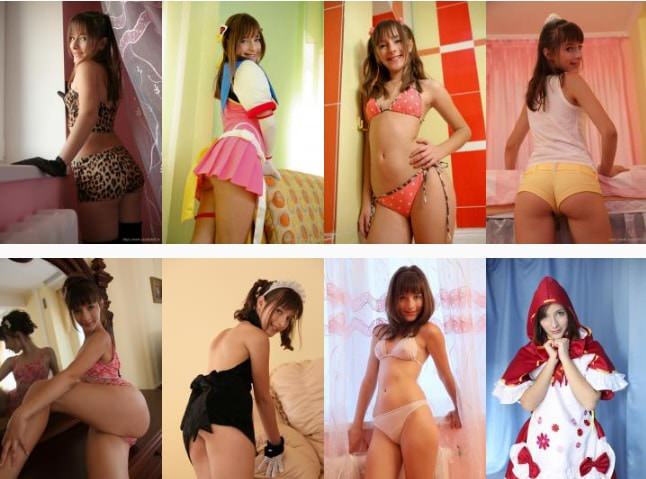 Teenage girls model - Anjelika L - 19 Sets and 21 Videos [美しい若くて裸]