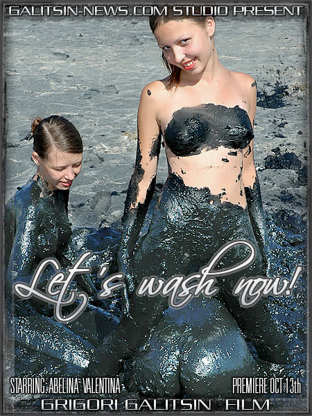 Galitsin News - Abelina and Valentina Lets Wash Now [美しい若くて裸]